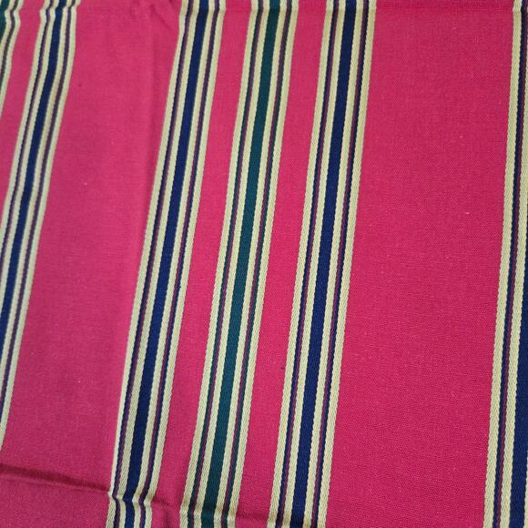 VTG Ralph Lauren Upholstery Fabric Remnant Langford Stripe Canterbury 27x27 0794 - Picture 2 of 5